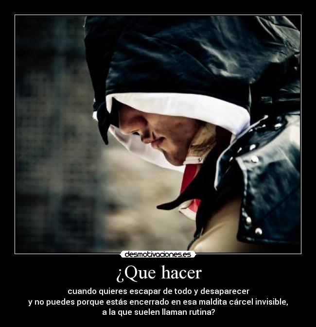 ¿Que hacer -