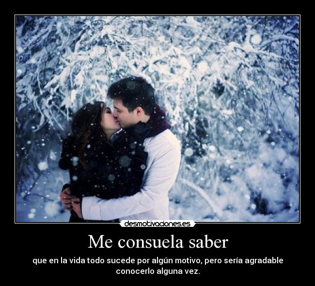 Me consuela saber - 
