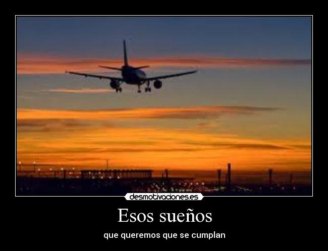 Esos sueños -