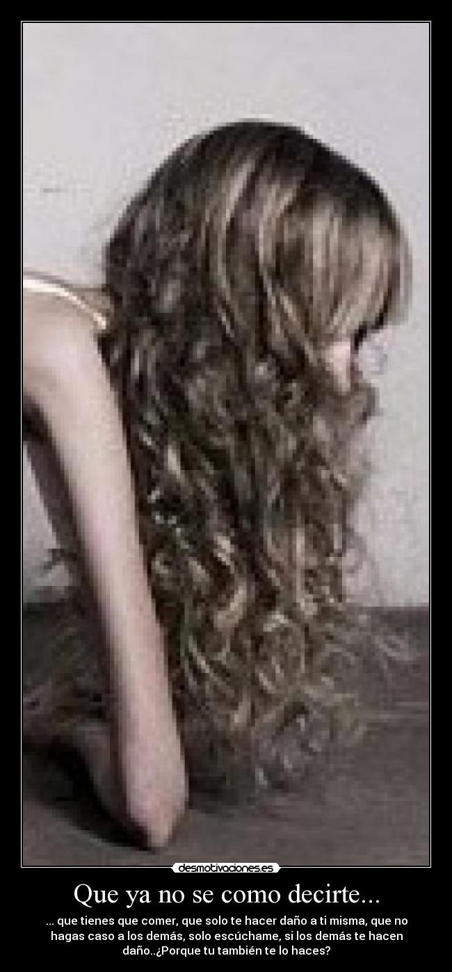 carteles anorexia desmotivaciones