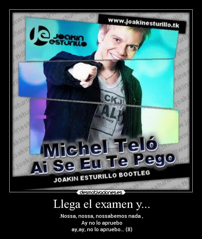 Llega el examen y... -