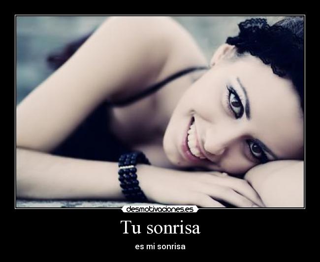 Tu sonrisa -