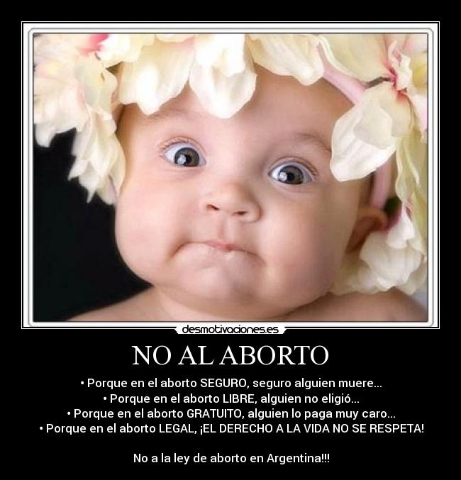 NO AL ABORTO -