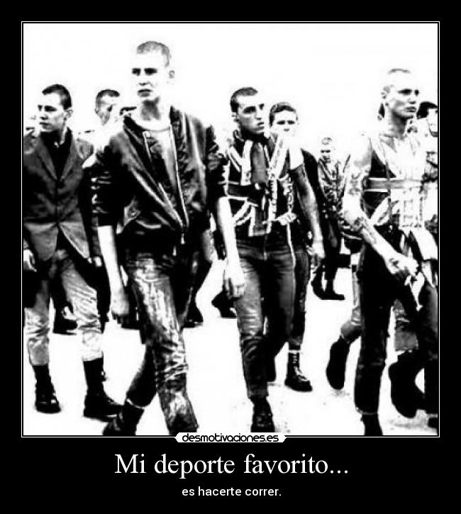 carteles skinheads mata nazis desmotivaciones