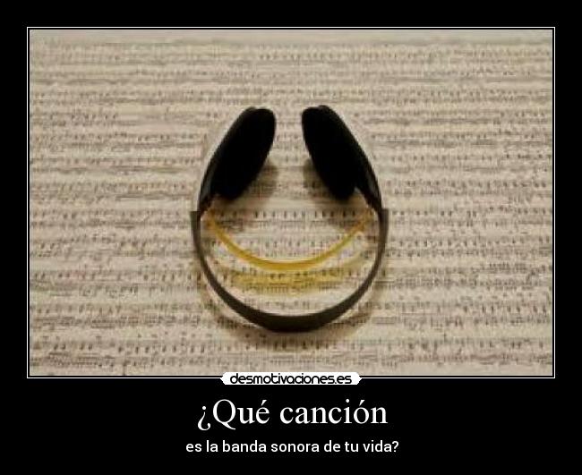 ¿Qué canción -