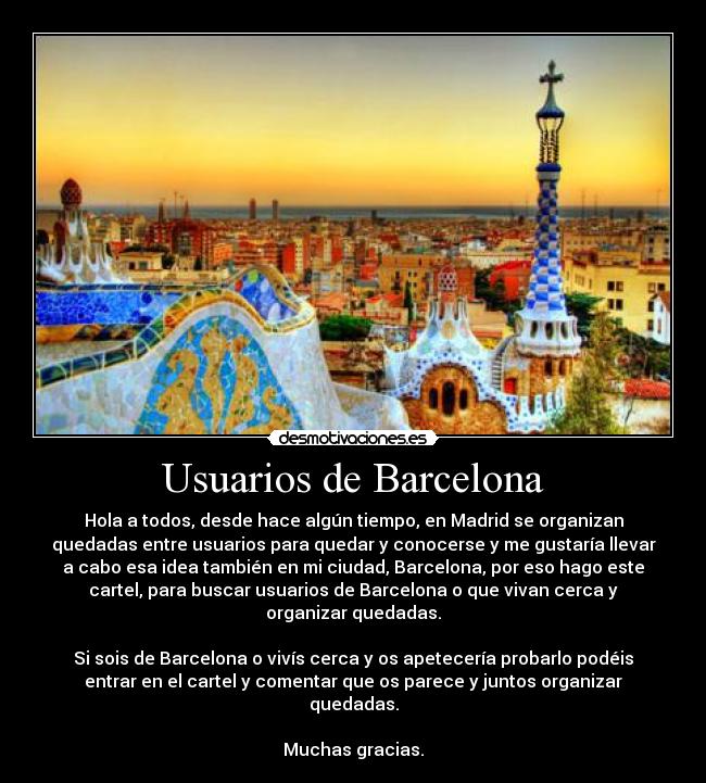 Usuarios de Barcelona -