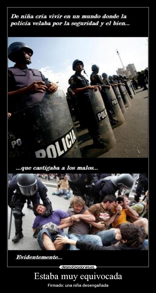 Estaba muy equivocada - Firmado: una niña desengañada