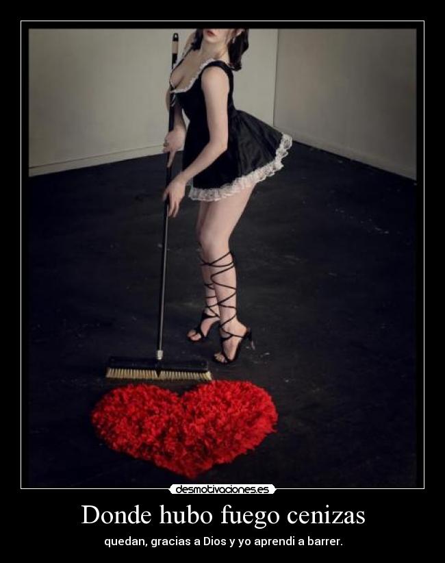 Donde hubo fuego cenizas - 