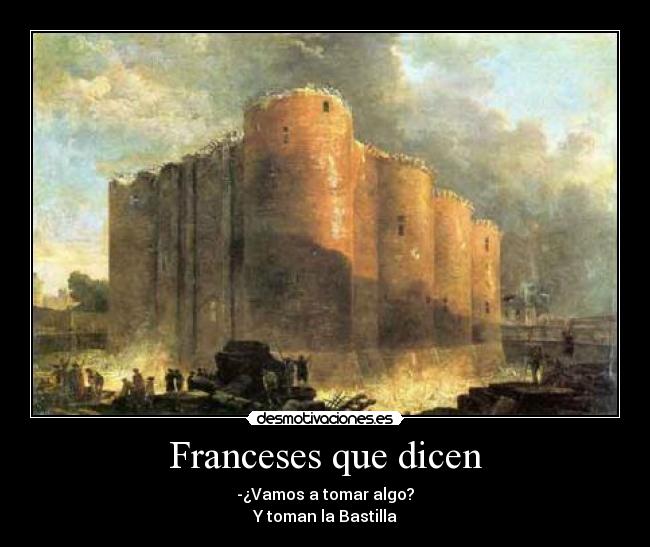 Franceses que dicen - 