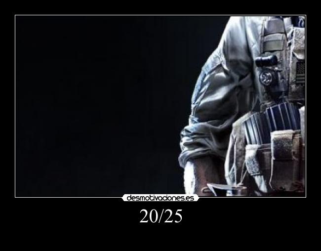 20/25 - 