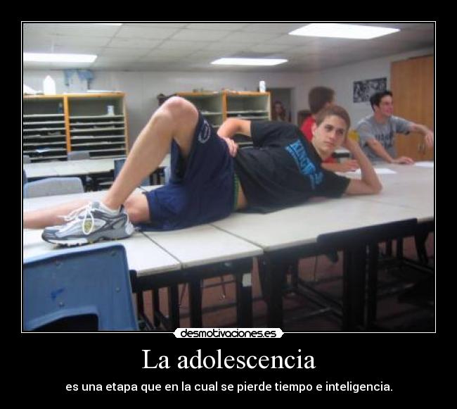 La adolescencia - 