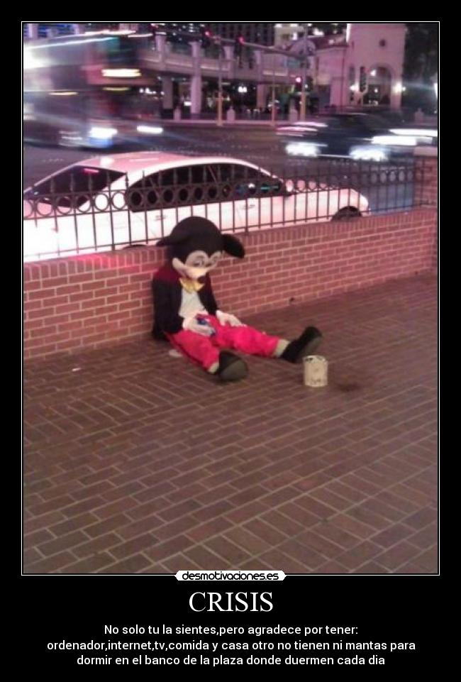 carteles crisis desmotivaciones