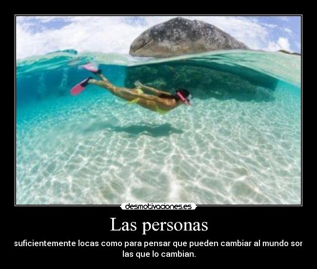 Las personas -