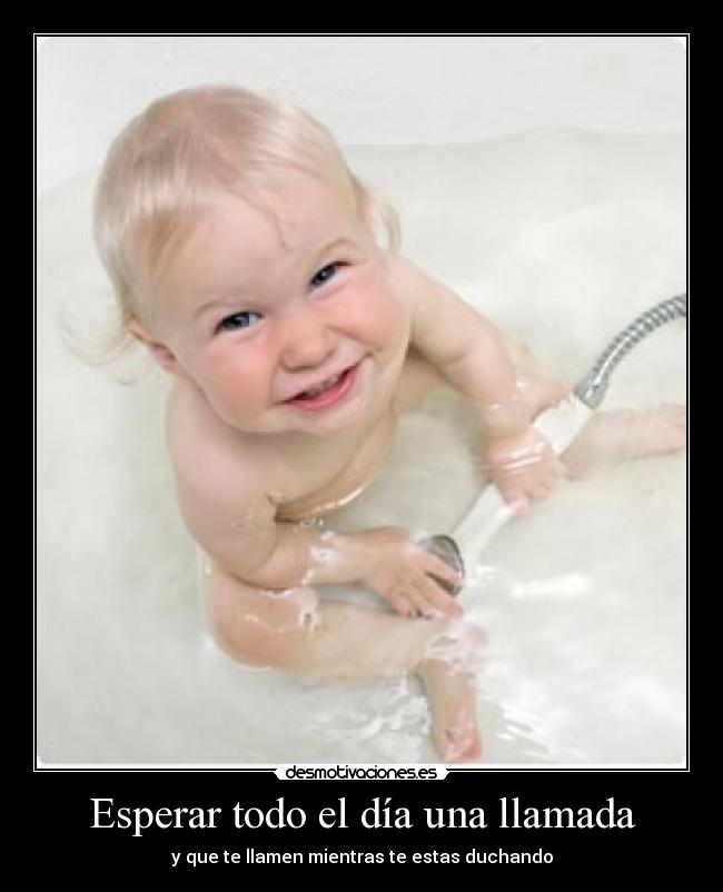 Esperar todo el día una llamada -