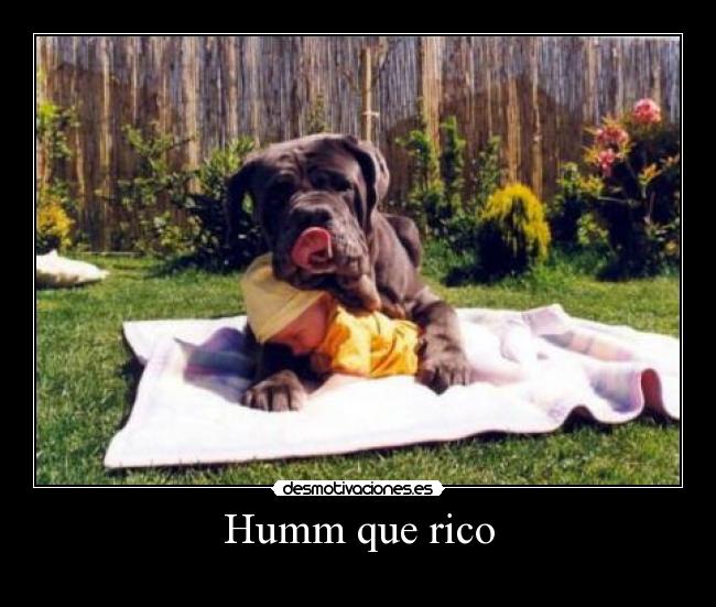 Humm que rico -