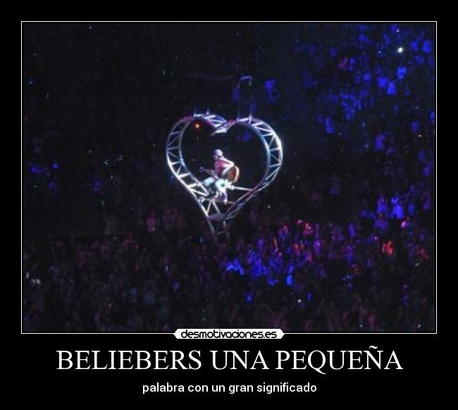 BELIEBERS UNA PEQUEÑA -