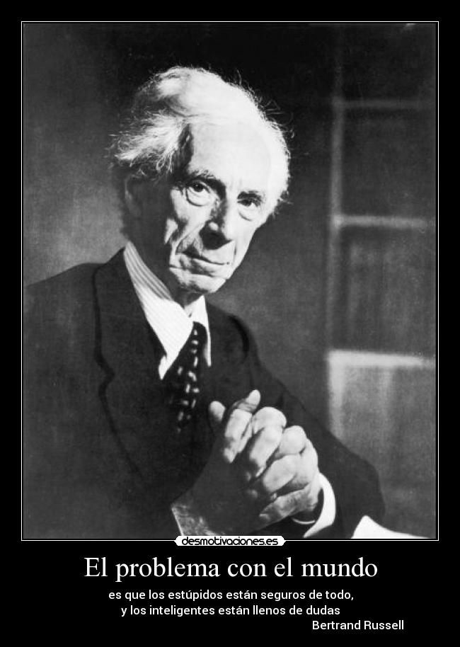 El problema con el mundo -