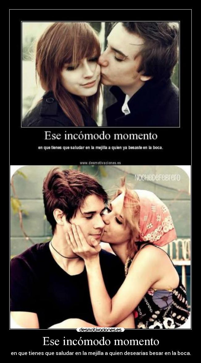 Ese incómodo momento - 