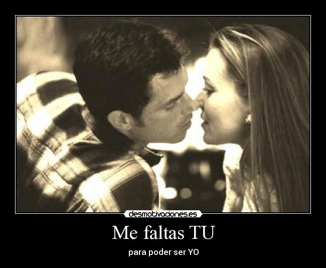Me faltas TU - 