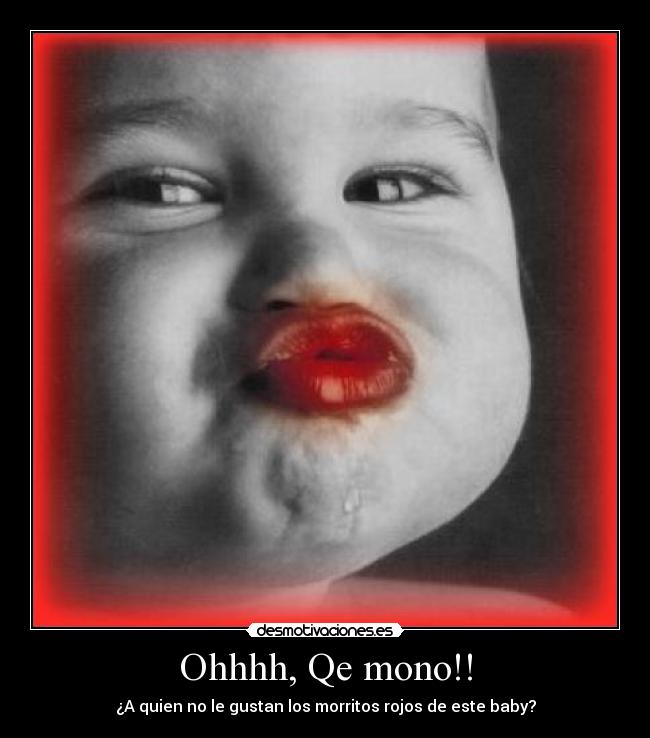 carteles bebe morritos desmotivaciones