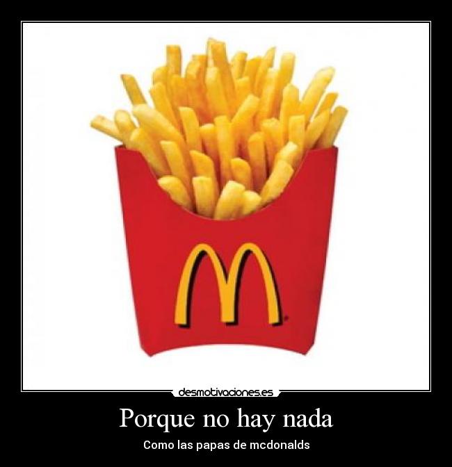 Porque no hay nada - 