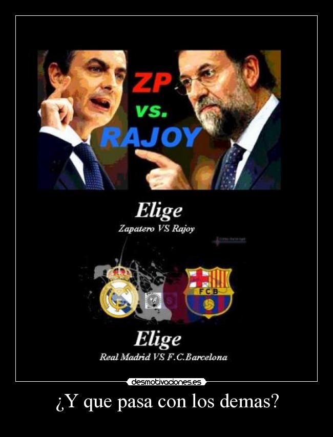 ¿Y que pasa con los demas? - 