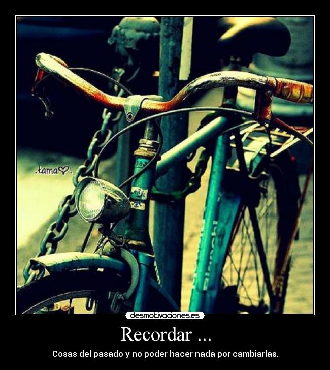 Recordar ... -