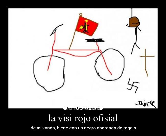 la visi rojo ofisial -