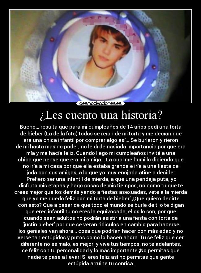 ¿Les cuento una historia? -