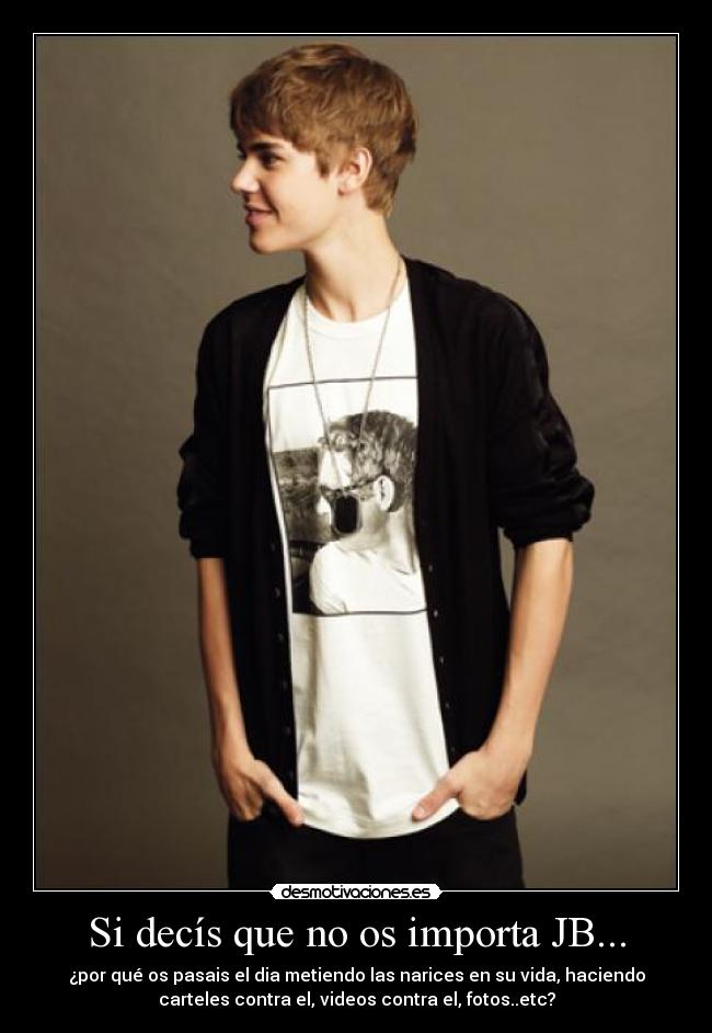carteles bieber desmotivaciones
