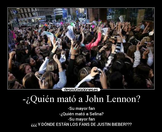 -¿Quién mató a John Lennon? - 