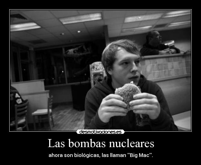 Las bombas nucleares -