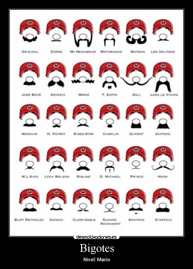 Bigotes - Nivel: Mario