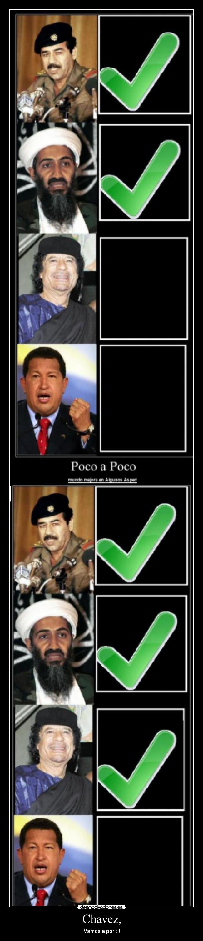 Chavez, - Vamos a por ti!