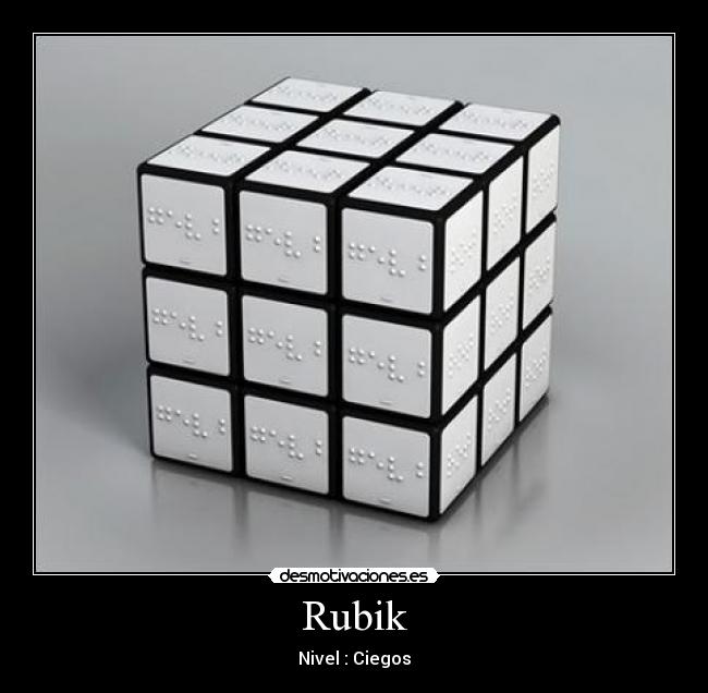 Rubik - Nivel : Ciegos