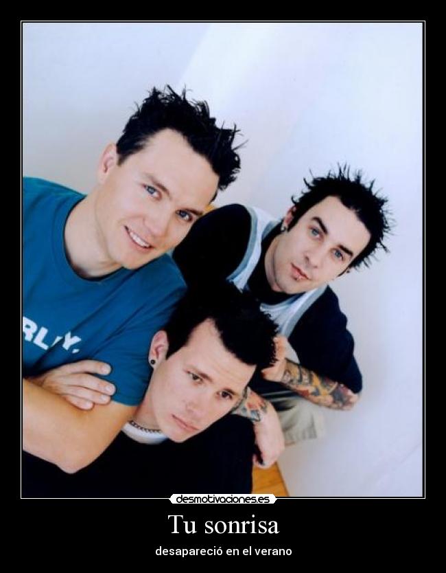 Tu sonrisa - desapareció en el verano