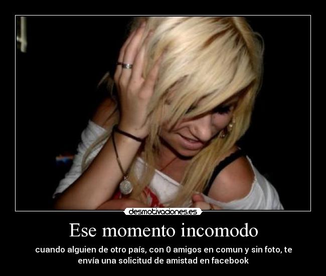 Ese momento incomodo - 