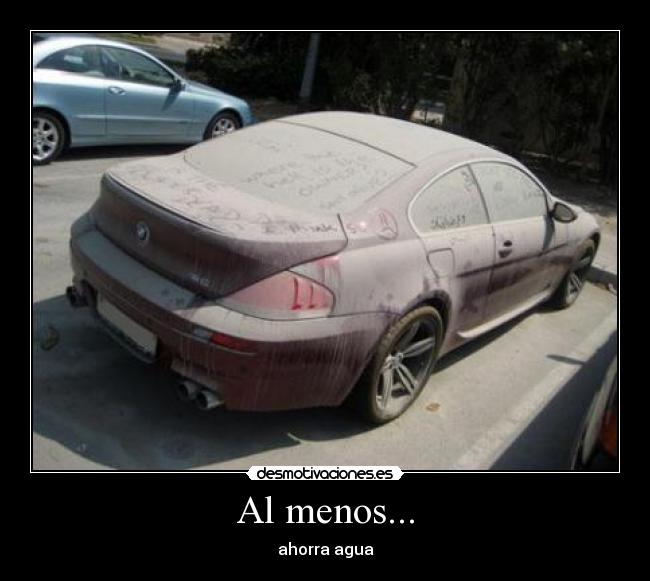Al menos... -