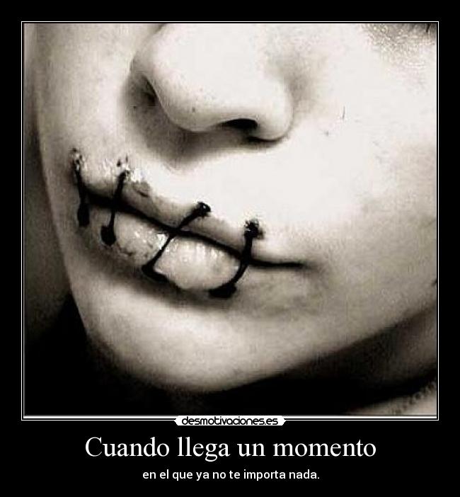 Cuando llega un momento -