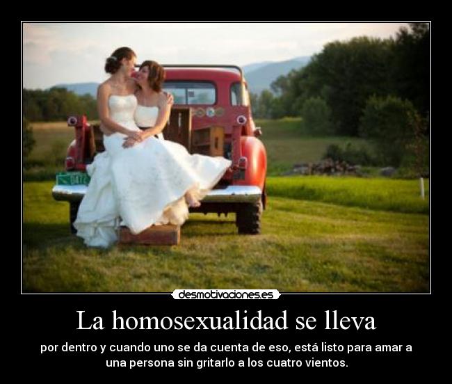 La homosexualidad se lleva - 