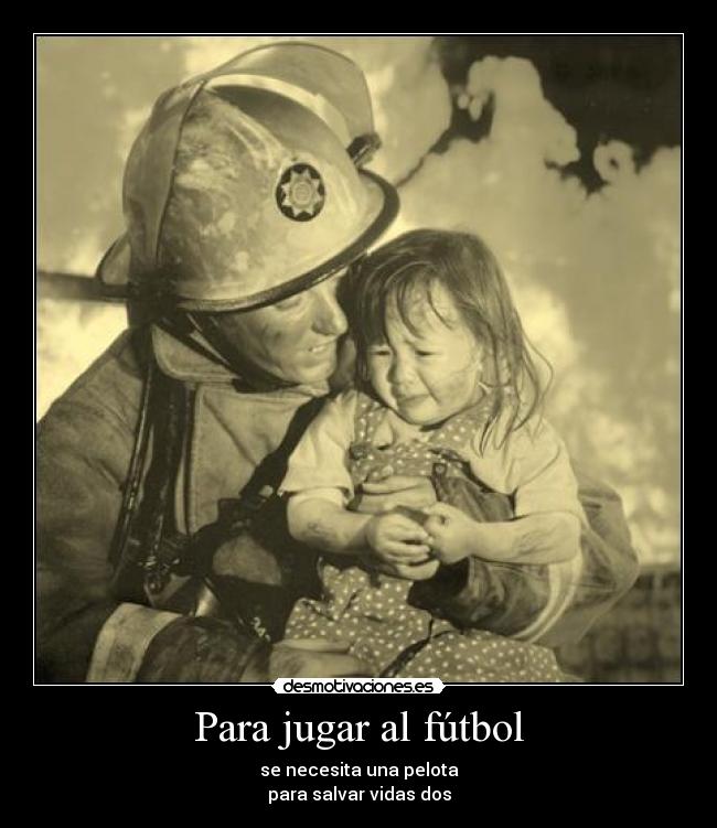 Para jugar al fútbol -