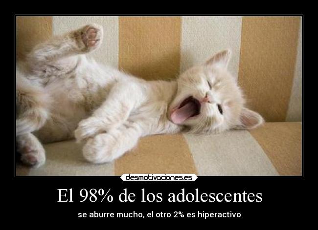 El 98% de los adolescentes - 