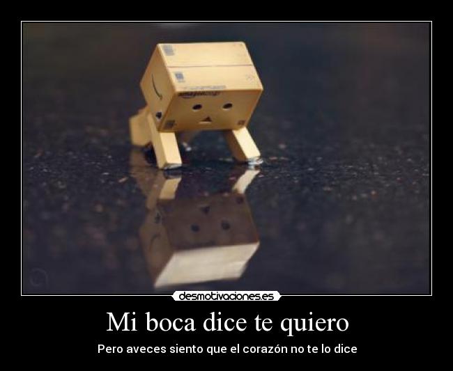 Mi boca dice te quiero -