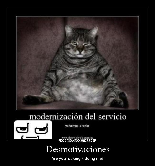 Desmotivaciones - Are you fucking kidding me?