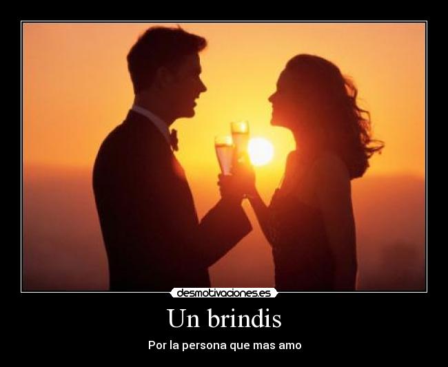 Un brindis -