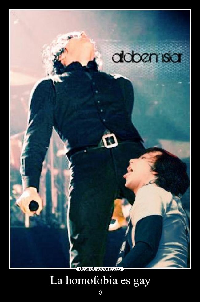 La homofobia es gay - 