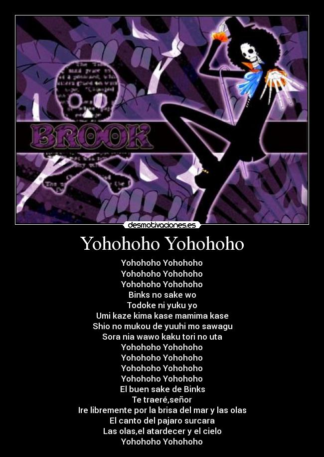 Yohohoho Yohohoho Desmotivaciones