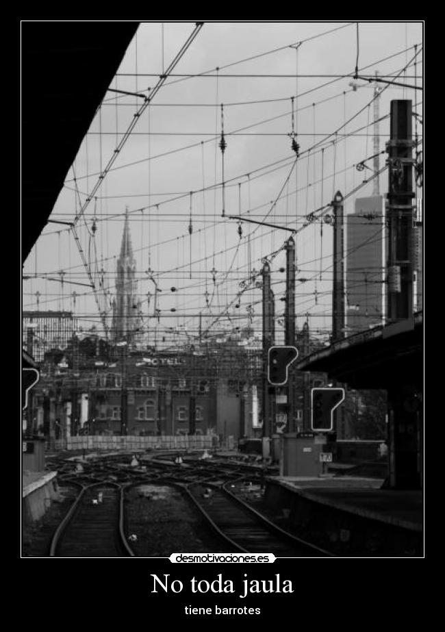 carteles toda jaula tiene barrotes xanita desmotivaciones