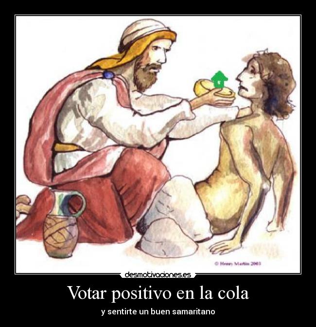 Votar positivo en la cola -