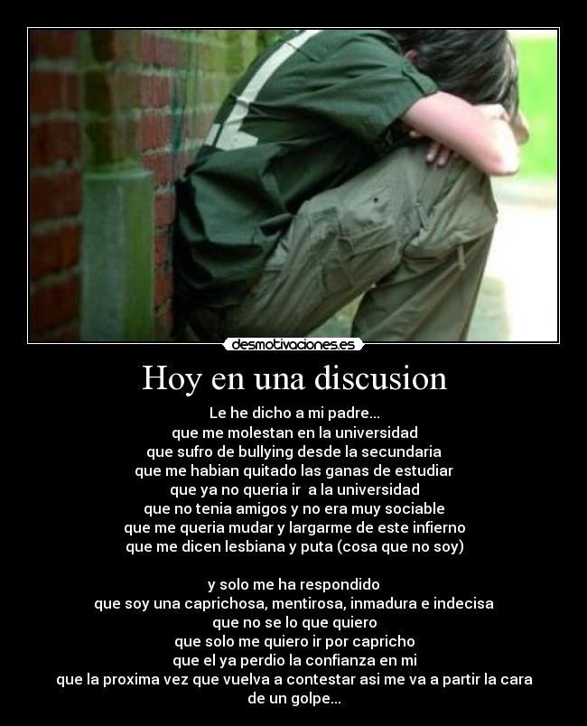 Hoy en una discusion - 